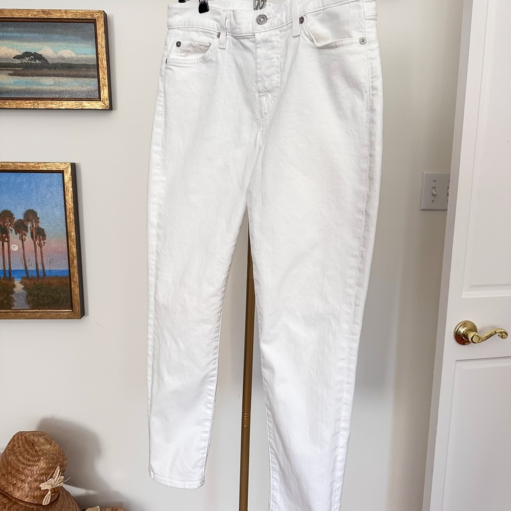 7 for All Mankind Josefina SKINNY BOYFRIEND Button Fly Jeans Sz 25